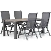 Presto Lucardo/Valley 180 cm dining tuinset 5-delig