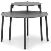 Coco Pacific loungetafel set 60 cm + 45 cm