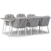 Santika Furniture Santika Tendenza/Yala 240 cm dining tuinset 7-delig