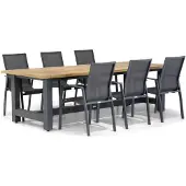 Lifestyle Garden Furniture Lifestyle Ultimate/San Francisco 260 cm dining tuinset 7-delig