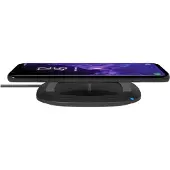 RealPower 257638 FreeCharger-10 schwarz, wireless Ladestation Qi