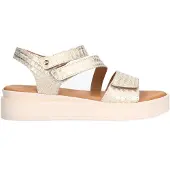 No Stress Gouden leren croco sandalen | Maat 40