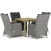 Garden Collections Kingston/Weston 90 cm dining tuinset 5-delig