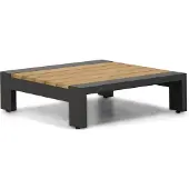 Lifestyle Garden Furniture Lifestyle Milano loungetafel 84 x 84 cm antraciet
