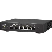 Qnap QSW-2104-2S network switch Unmanaged 2.5G Ethernet Black