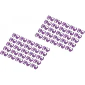 Digitus A-CC-VI Farbclips für Patchkabel 100 Stk. Violett