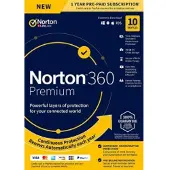 Norton 360 Premium | Beveiliging voor 10 Apparaten | Altijd de nieuwste versie