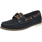 Sioux Mocassins 'Nakimba-700' donkerblauw / karamel