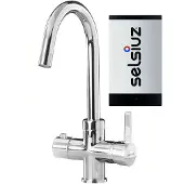 Selsiuz Kokendwaterkraan inclusief single boiler rond chroom