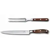 Victorinox Grand Maître Carving Set 7.7240.2, esdoornhout, 2-delige trancheerset