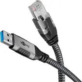 Goobay USB A naar RJ45 kabel | | 10 meter