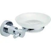 TESA LOXX 40282-00000-00 Zeepschaaltje Chroom (glanzend), Wit (gesatineerd)