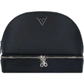 GUESS Utensil zak Dome Cosmetic Pouch Black Zwart