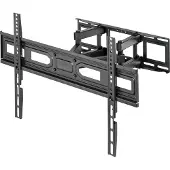 Equip 650337 Wandbeugel voor schermen van 37"-80" / 1 TFT, draagvermogen 40 kg, 3 scharnieren, kantelbaar/zwenkbaar, zwarte uitvoering, detailhandel