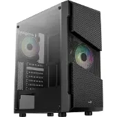 Aerocool ACCM-PV20023.11 Geh Midi Menace RGB/TG Black MicroATX/ATX/MiniITX