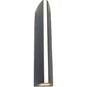 Lutec Unieke moderne wandlamp Leo antraciet