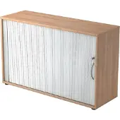 Hjh OFFICE PRO BETA 1732S - Walnoot Metalen handgreep