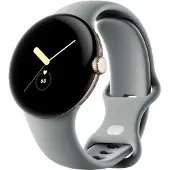 Google Pixel Horloge EU (41 mm, Roestvrij staal, 4G, Eén maat voor iedereen), Sporthorloges + Smartwatches