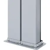 vidaXL Windscherm uittrekbaar 180x1200 cm zwart