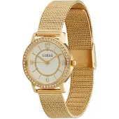 GUESS Analoog horloge 'Melody' goud / wit