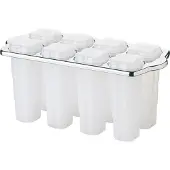 Kitchencraft Deluxe Lolly Makers with Stand - Set 8pcs.