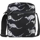 Chiemsee Schoudertas 'Jump N Fly' zwart / wit