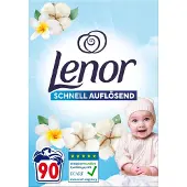 Lenor Sensitive Waspoeder – 4,95 kg – 90 Wasbeurten – Snel Oplosbaar – Voor Gevoelige Huid