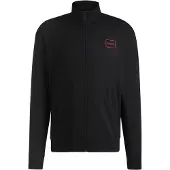 HUGO Heren Relaxed jack met ingelijst logo zwart (XXL), Casual, Katoen 50525245
