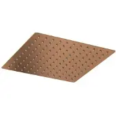 Guido Gusto Cube inbouw douchekop 40x40cm copper