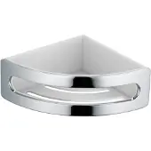 Keuco Elegance - Hoekplanchet, wit/chroom 11657010000