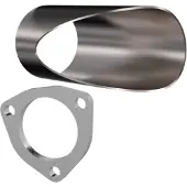 QTP 3in Weld-On QTEC DIY Cutout Pipe
