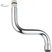 GROHE S-uitloop chroom 13385000