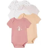 Vertbaudet Set van 5 babyrompers met korte mouwen