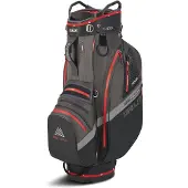 Big Max Dri Lite V-4 Cart Bag Charcoal/Black/Red Golftrolleytas