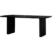 Giga Meubel Eettafel Tomeo Zwart 200cm