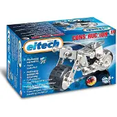 Eitech Bouwdoos – Mini Motorfiets – 75-delig – Metalen Bouwpakket met Gereedschap – Constructiespeelgoed – Vanaf 6 Jaar