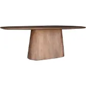 Giga Meubel Eettafel Stijn Walnoot Deens Ovaal 220cm