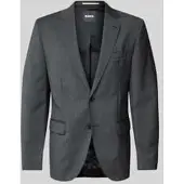 BOSS 2-knoops colbert met reverskraag, model 'Jeckson'