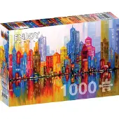 Enjoy Rainbow City Puzzel (1000 stukjes)
