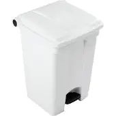 Kaiser+Kraft Pedaalemmer - Container met deksel - HACCP - 45 liter - Wit