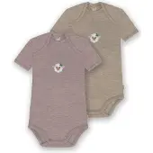 Normani Rompertje/body 'Tauranga' beige / gemengde kleuren / rosa