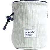 Evolv - Corduroy Chalk Bag - Pofzakje grijs/wit