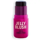 Makeup Revolution Jelly Blush Lip & Cheek Stain Liquid Lipstick 6 g Cherry Red