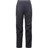 Black Diamond - Women's Fineline Stretch FZ Pants - Regenbroek XL, zwart