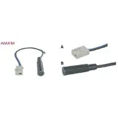 TCP Antenne adapter male --> din female