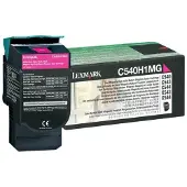 Lexmark Toner C540A1MG, kleur: magenta, geschikt voor printermodel C540