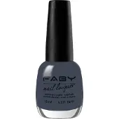 Faby nagellak The Fairest dames 15 ml vegan blauwgrijs