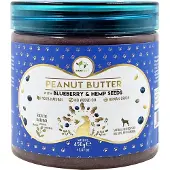 PawFect Pindakaas voor de hond Blauwe bessen & Hennepzaden 450 gr.