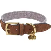 FANTAIL Hondenhalsband Blend Lichtgrijs - Hondenhalsband - 30 cm