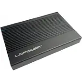 LC-Power LC-25U3-C Opslagbehuizing voor HDD / SSD Zwart 2,5". (2.5"), Harddisk behuizing, Zwart